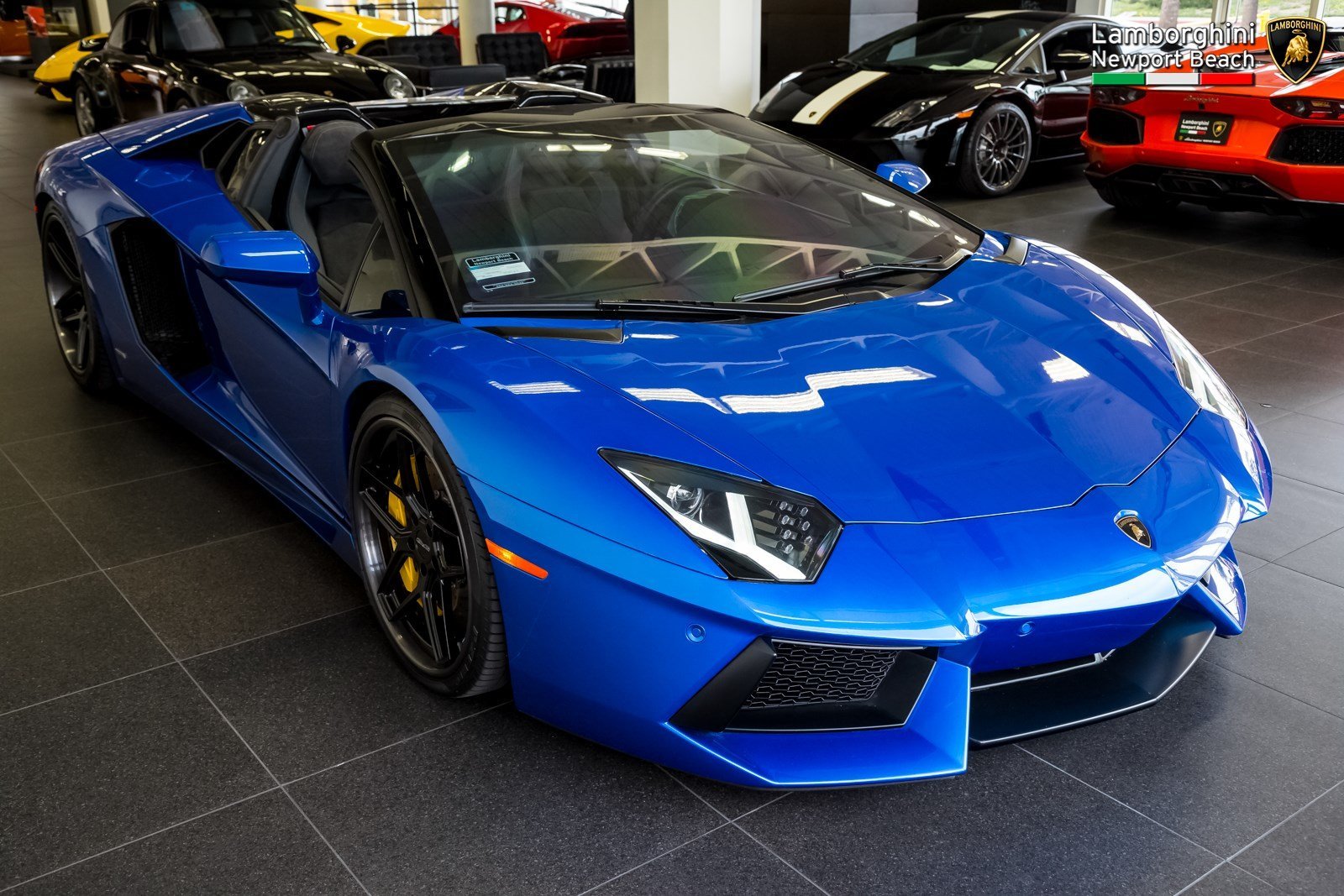 Краска Lamborghini Blue