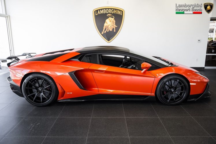 2012, Lamborghini, Aventador, Lp, 700 4, Coupe, Cars, Supercars, Orange HD Wallpaper Desktop Background