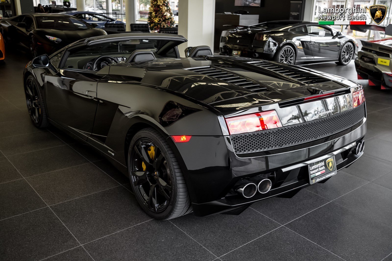 2011, Lamborghini, Gallardo, Spyder, Lp, 560 4, Cars, Black Wallpaper