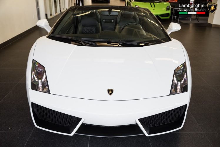 2012, Lamborghini, Gallardo, Spyder, Lp, 550 2, Cars, White HD Wallpaper Desktop Background