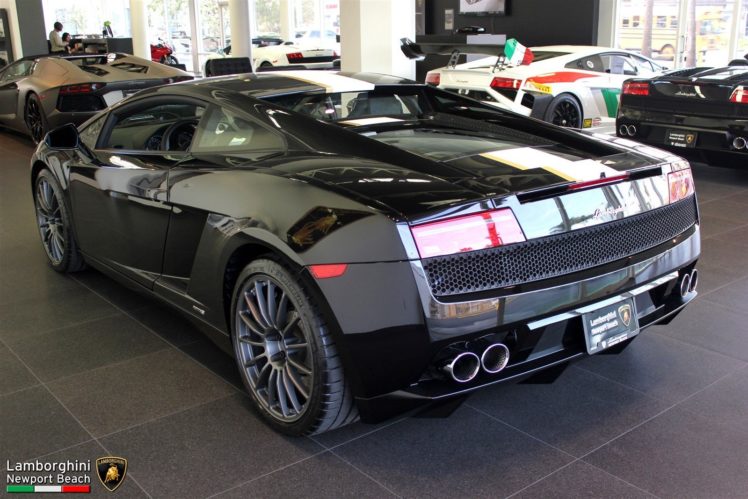 2010, Lamborghini, Gallardo, Lp, 550 2, Balboni, Edition, Cars, Black HD Wallpaper Desktop Background