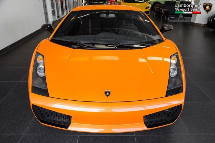 2008, Lamborghini, Gallardo, Superleggera, Cars, Orange HD Wallpaper Desktop Background