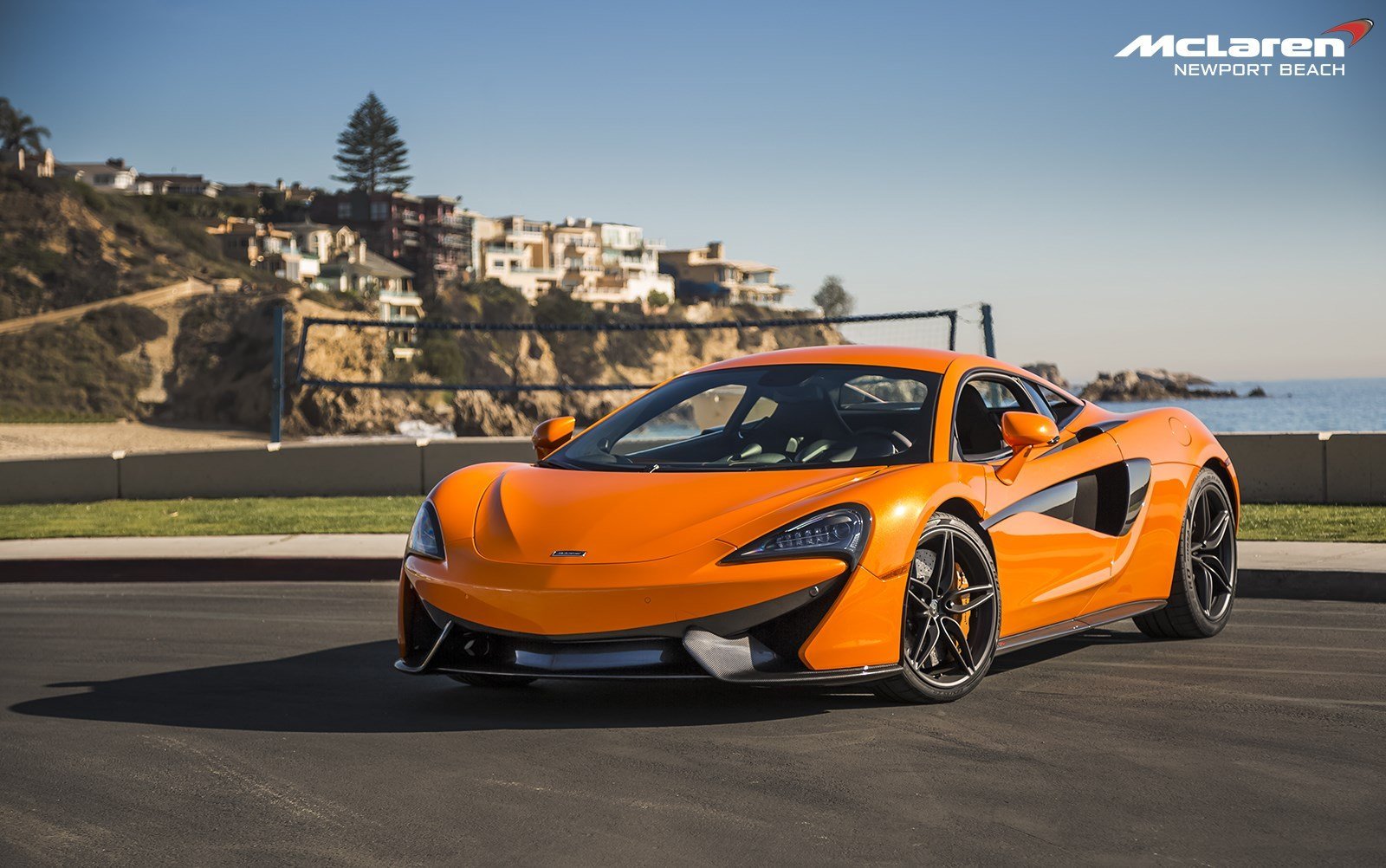 2016, Mclaren, 570s, Coupe, Cars, Orange Wallpaper