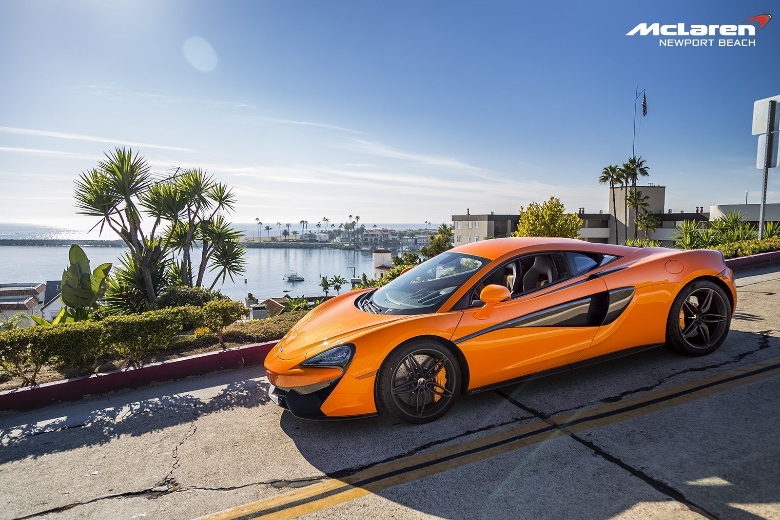 2016, Mclaren, 570s, Coupe, Cars, Orange Wallpaper