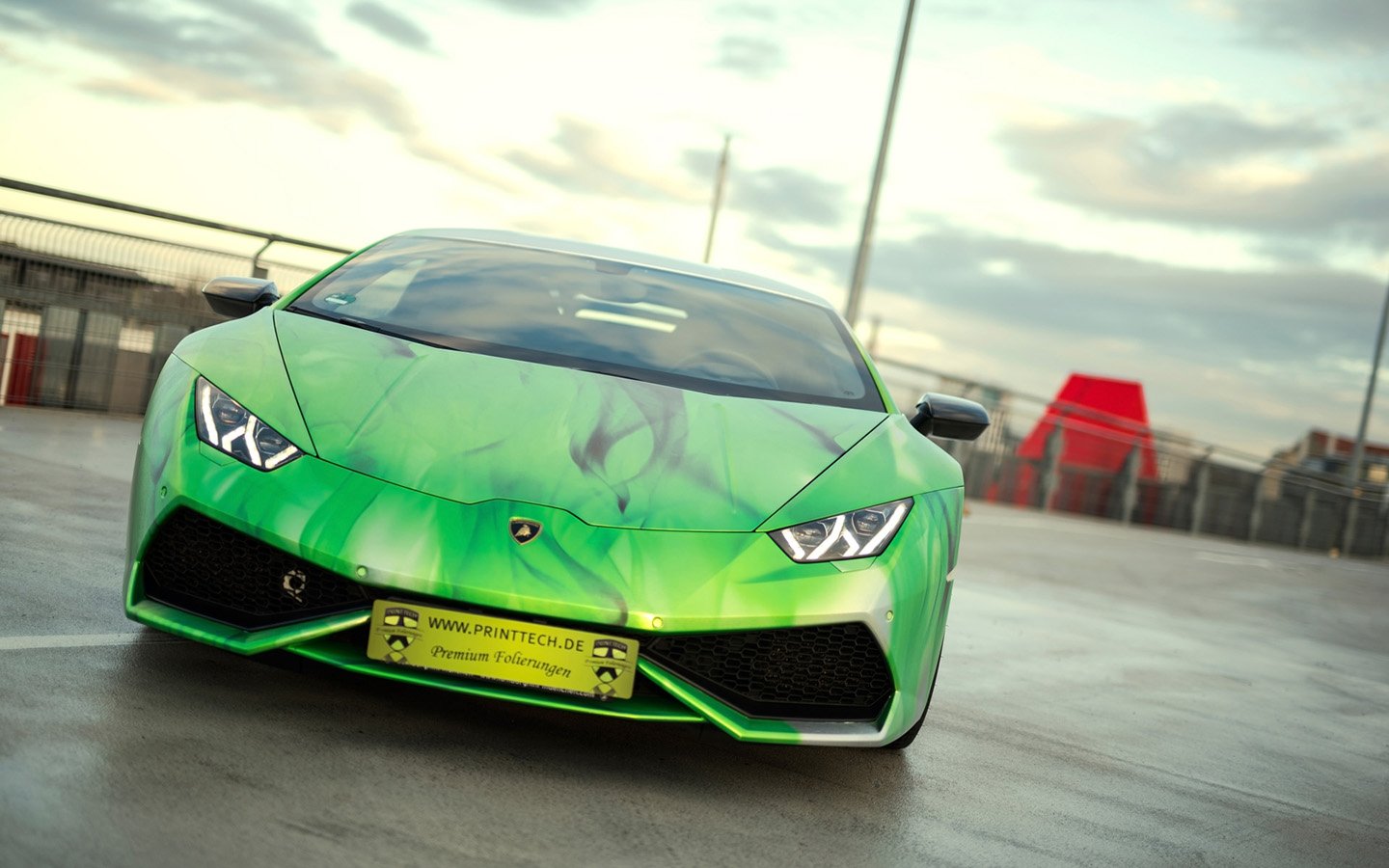 2016, Print, Tech, Lamborghini, Huracan, Cars, Paint, Modified Wallpaper