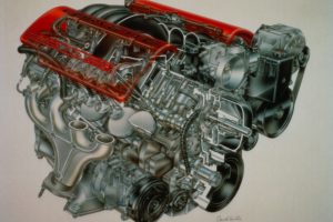 2001, Chevrolet, Corvette, C5 r, Supercar, Supercars, Race, Racing, Engine, Engines