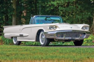 1958, Ford, Thunderbird, Convertible, Cars, Classic