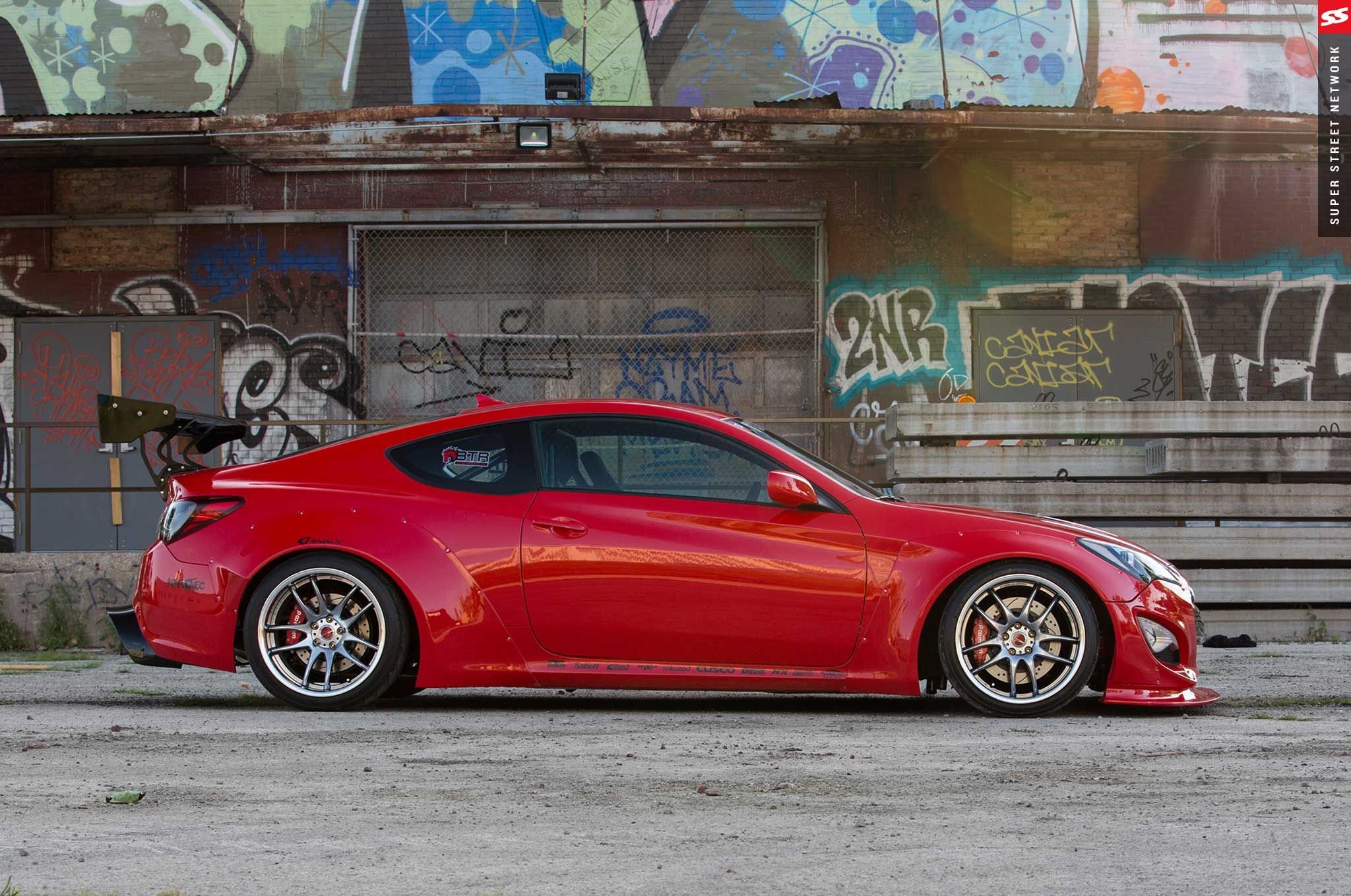 Hyundai Genesis Coupe stance