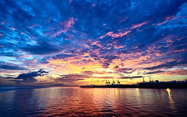 water, Sunset, Landscapes HD Wallpaper Desktop Background