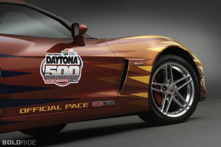 2006, Chevrolet, Corvette, Z06, Daytona, 500, Pace, Supercar, Supercars, Race, Racing, Muscle, Wheel, Wheels HD Wallpaper Desktop Background