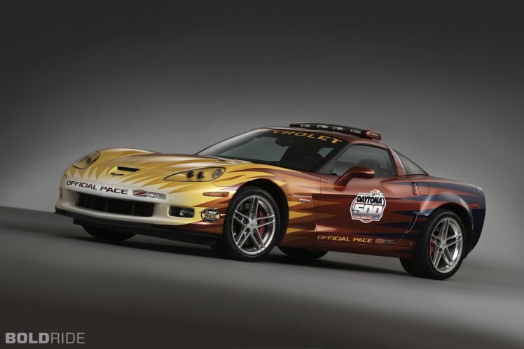 2006, Chevrolet, Corvette, Z06, Daytona, 500, Pace, Supercar, Supercars, Race, Racing HD Wallpaper Desktop Background