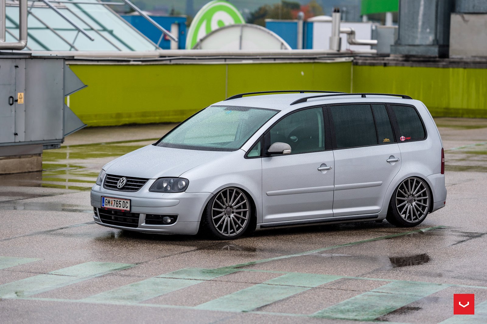 volkswagen, Touran, Vossen, Wheels, Cars Wallpaper