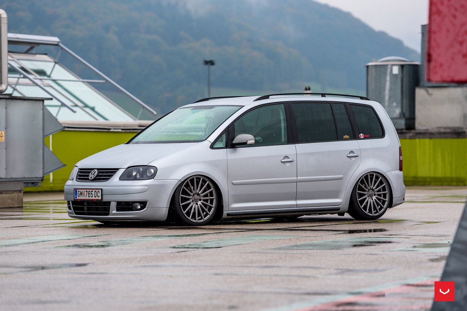 volkswagen, Touran, Vossen, Wheels, Cars Wallpaper
