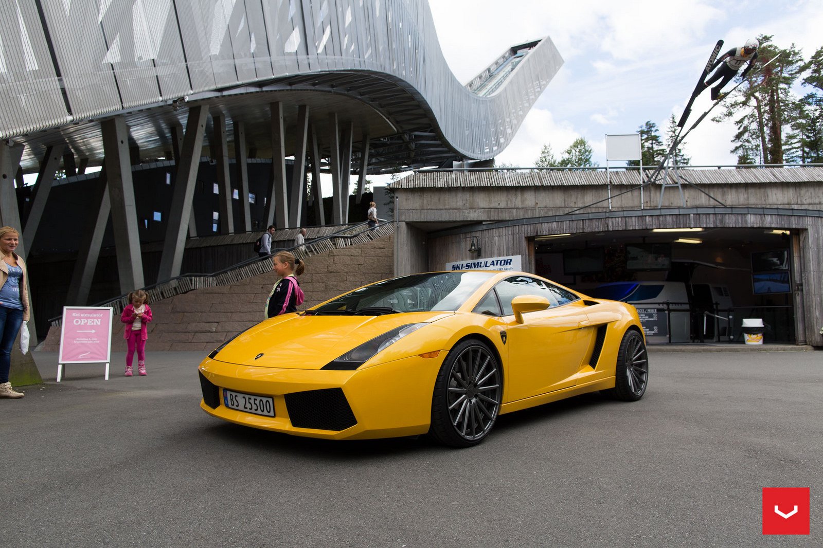 lamborghini, Gallardo, Yellow, Vossen, Wheels, Cars Wallpaper