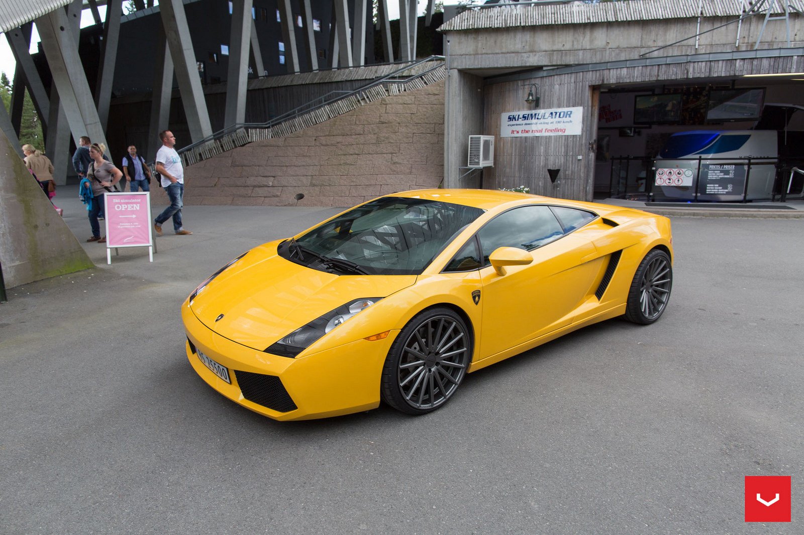 lamborghini, Gallardo, Yellow, Vossen, Wheels, Cars Wallpaper