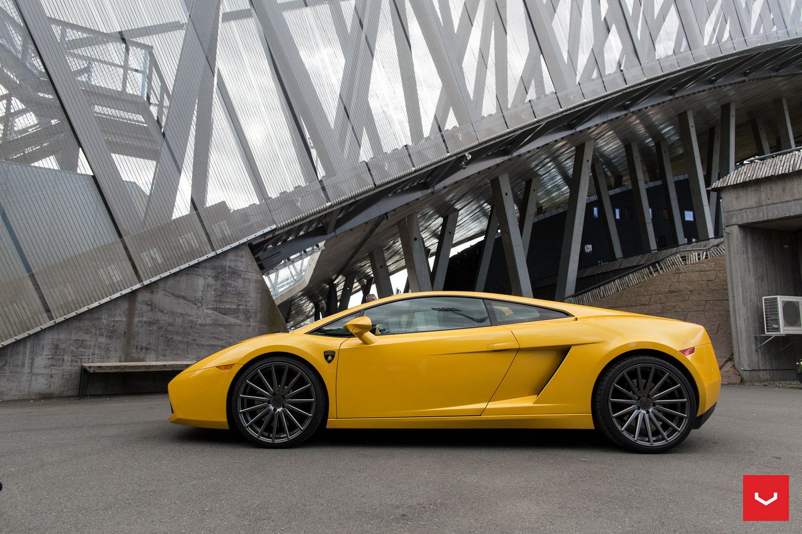 lamborghini, Gallardo, Yellow, Vossen, Wheels, Cars Wallpaper