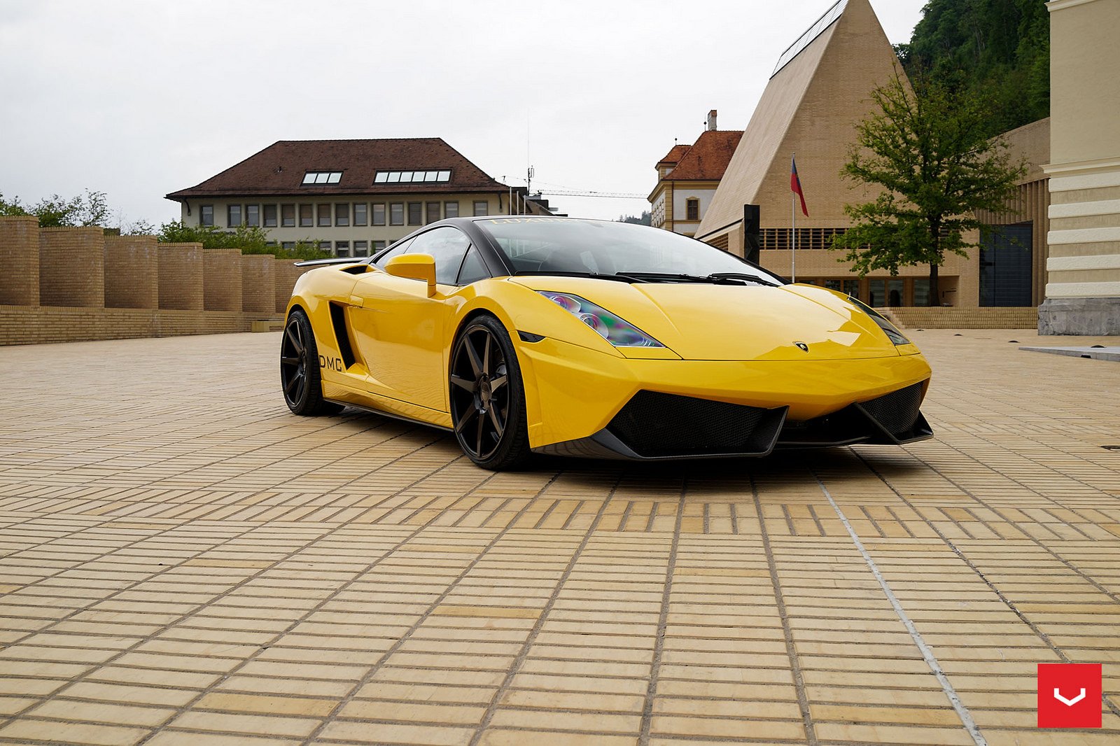 lamborghini, Gallardo, Yellow, Vossen, Wheels, Cars Wallpaper