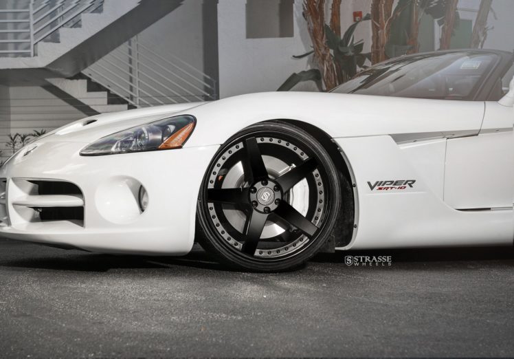 strasse, Wheels, Dodge, Viper, Srt10, Coupe, White HD Wallpaper Desktop Background