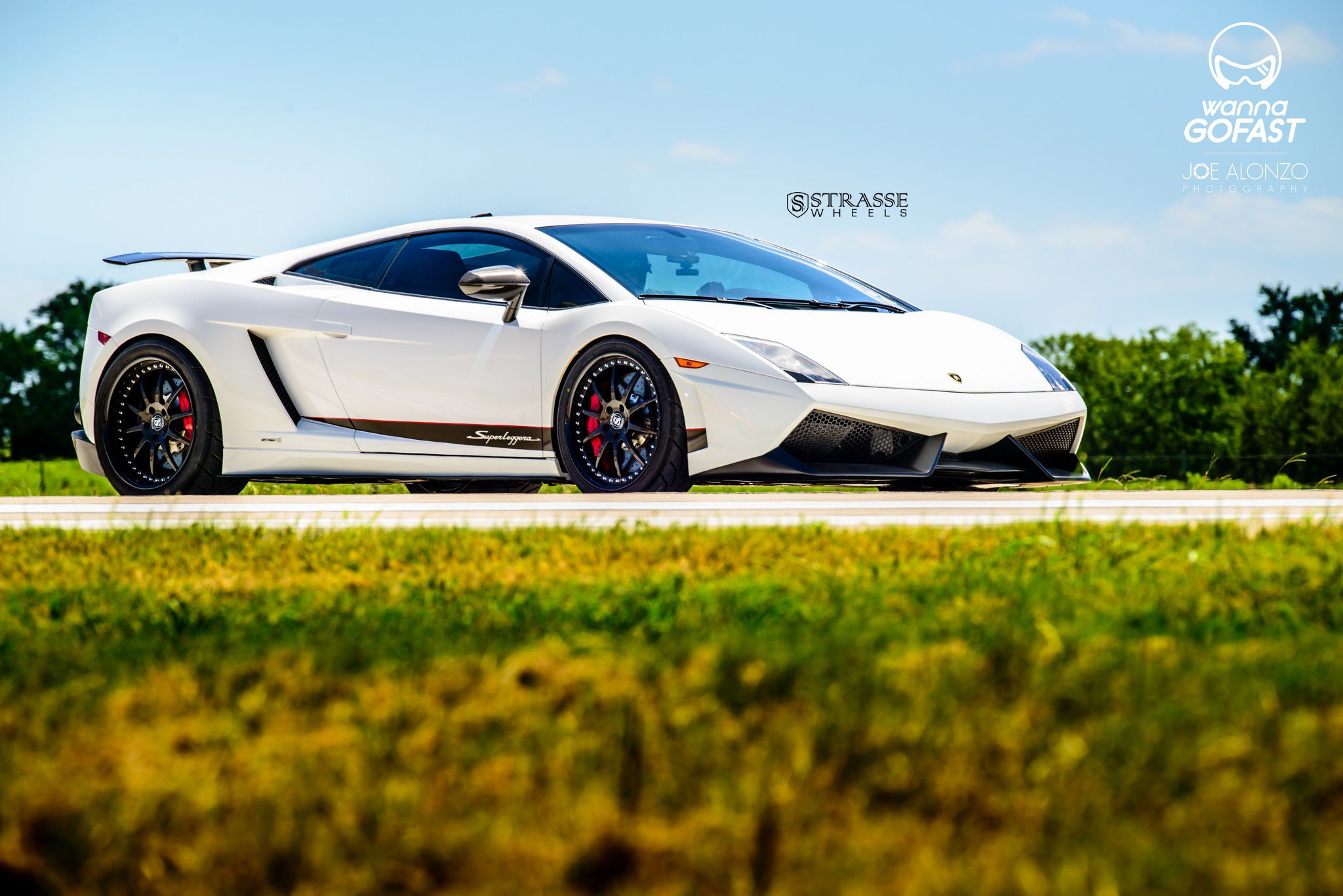 strasse, Whels, Lamborghini, Gallardo, Superleggera, Cars, Coupe, White Wallpaper