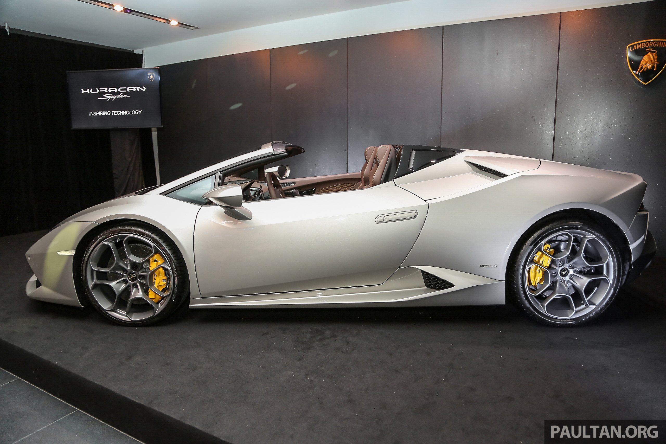 lamborghini, Huracan, Lp, 610 4, Spyder, Cars Wallpaper