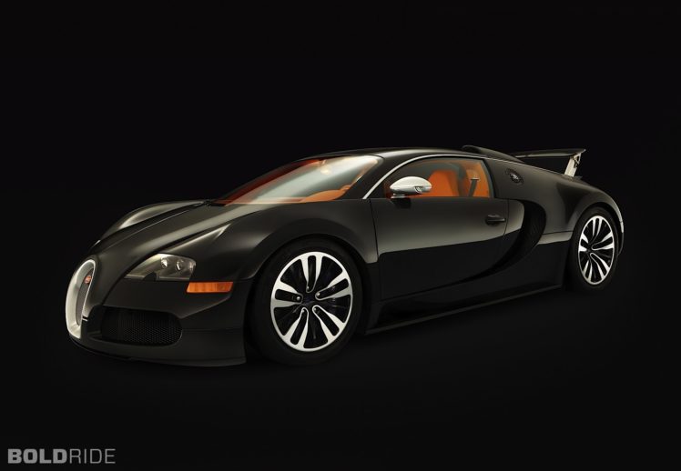 2008, Bugatti, Veyron, Sang, Noir, Supercar, Supercars HD Wallpaper Desktop Background
