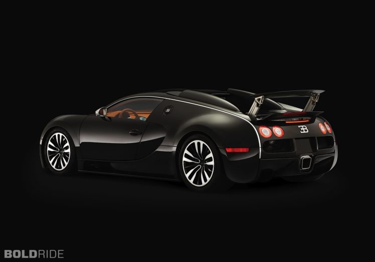 2008, Bugatti, Veyron, Sang, Noir, Supercar, Supercars HD Wallpaper Desktop Background