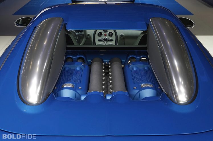 2009, Bugatti, Veyron, Bleu, Centenaire, Supercar, Supercars, Engine, Engines, Interior HD Wallpaper Desktop Background