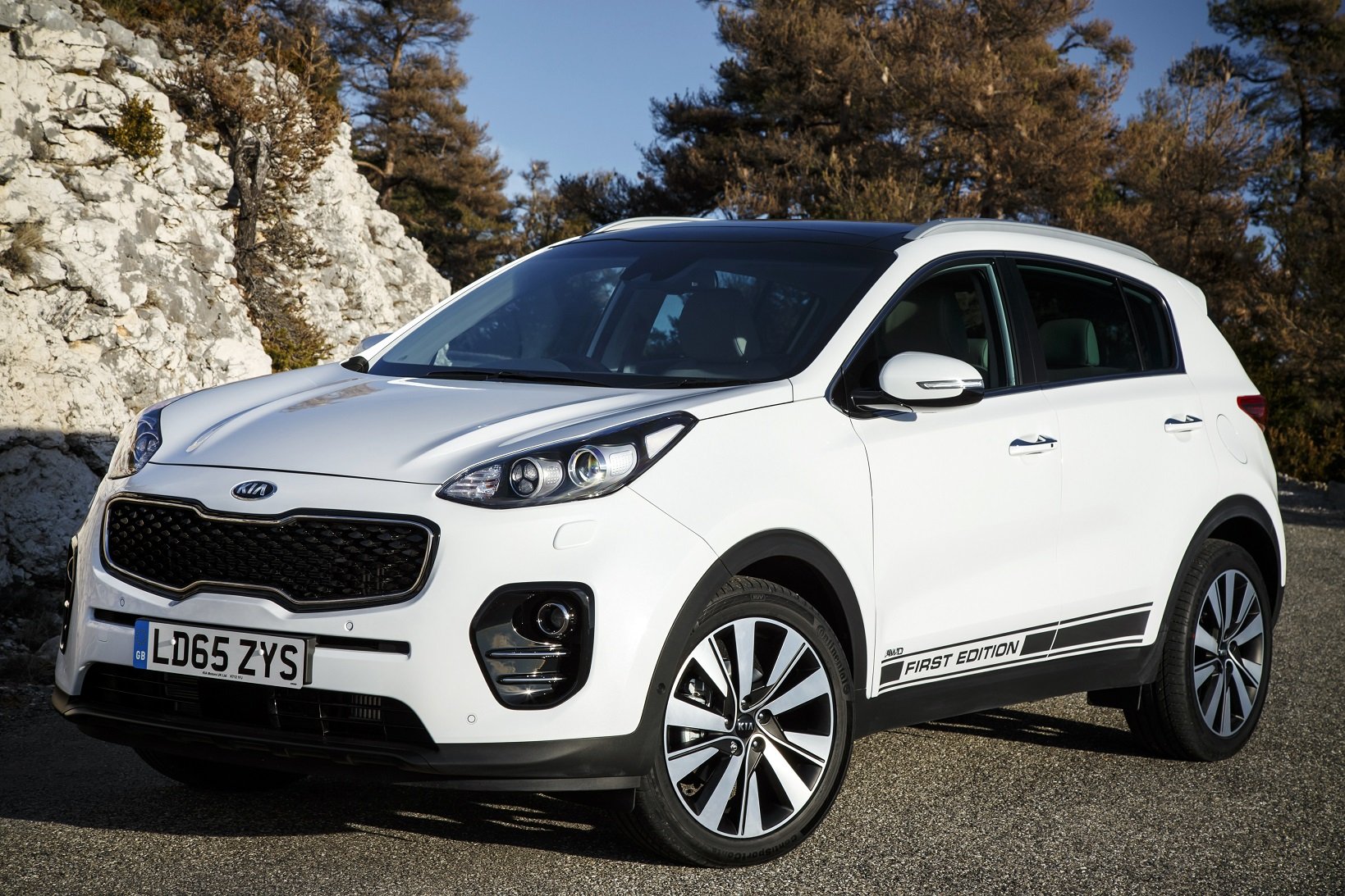 2016, Cars, Kia, Sportage, Suv, First, Edition, White Wallpapers HD
