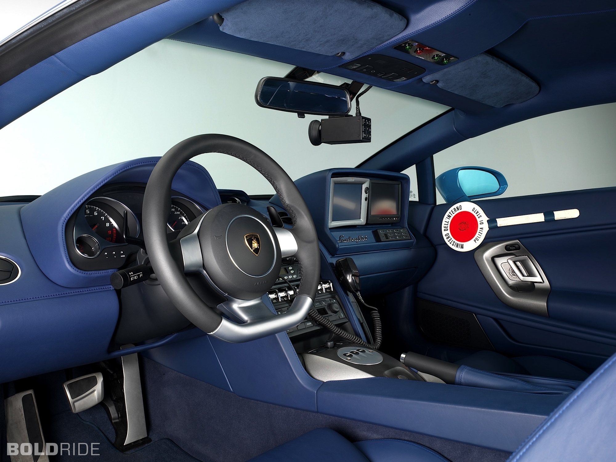 2009, Lamborghini, Gallardo, Lp560 4, Polizia, Police, Supercar, Supercars, Interior Wallpaper
