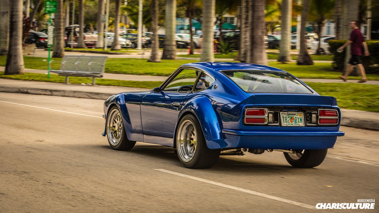 nissan, Turbo, Z, Cars, Coupe, Blue, Modified Wallpaper