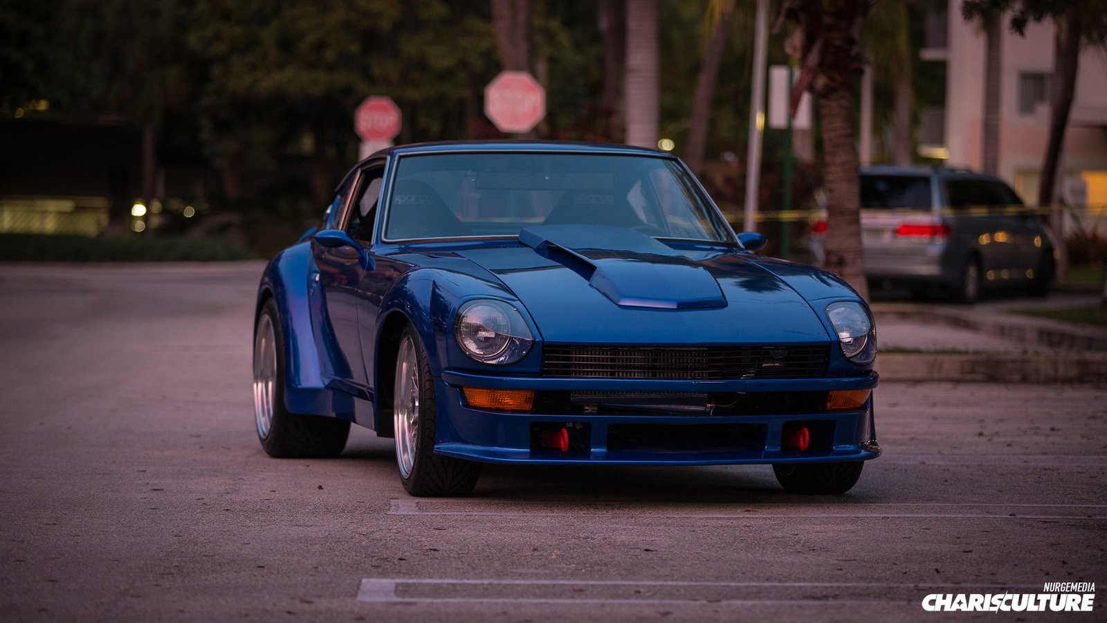 nissan, Turbo, Z, Cars, Coupe, Blue, Modified Wallpaper
