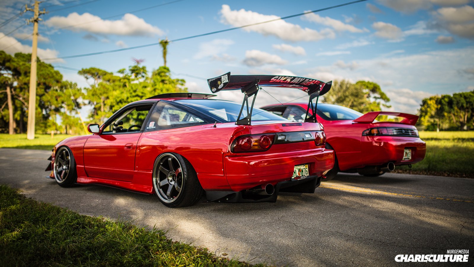 nissan, 240, Sx, Twins, Cars, Coupe, Red, Modified Wallpaper