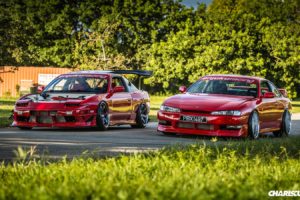 nissan, 240, Sx, Twins, Cars, Coupe, Red, Modified