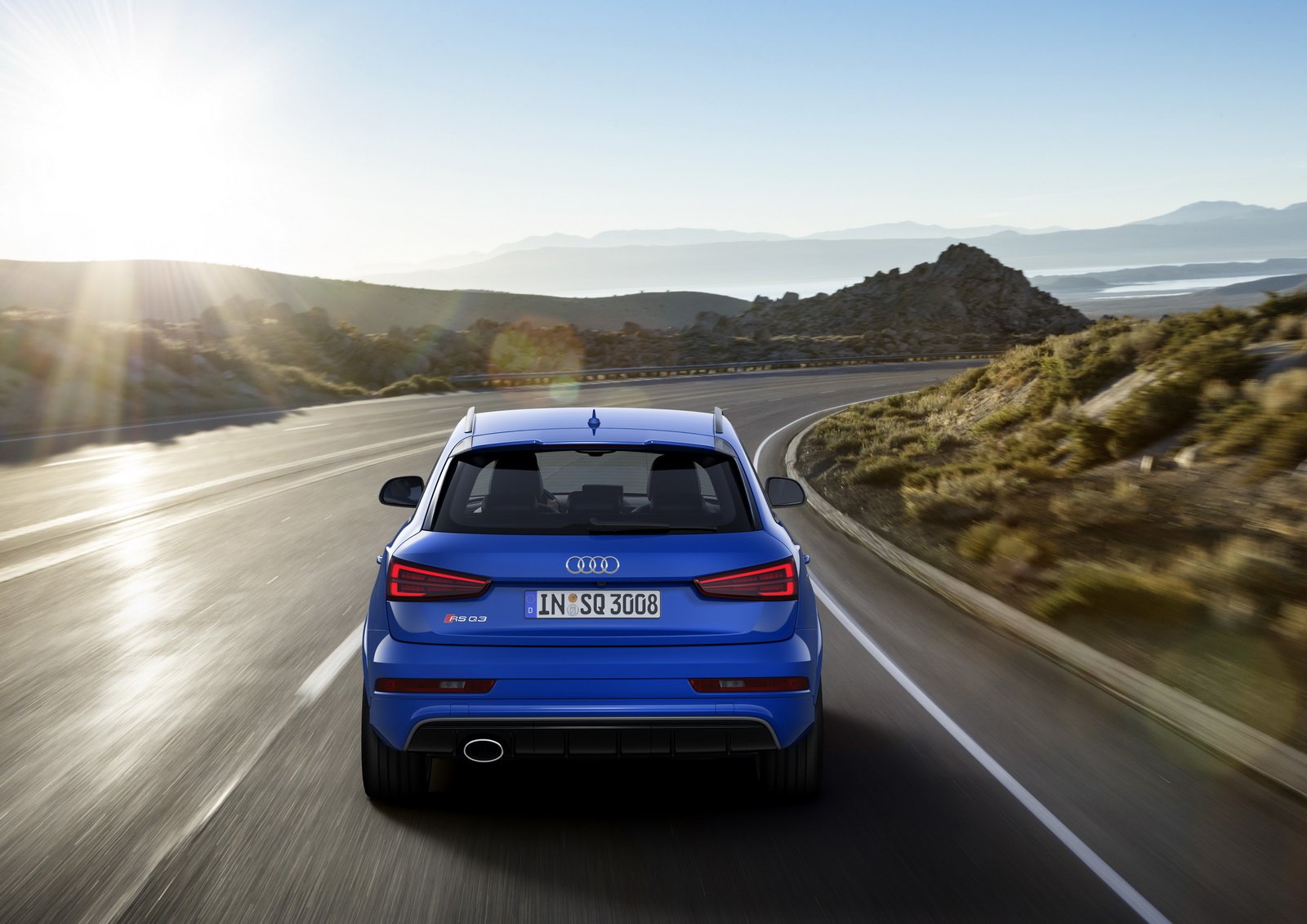 , Audi, Rs, Q3, Performance, 2016, Cars, Suv, Blue Wallpaper