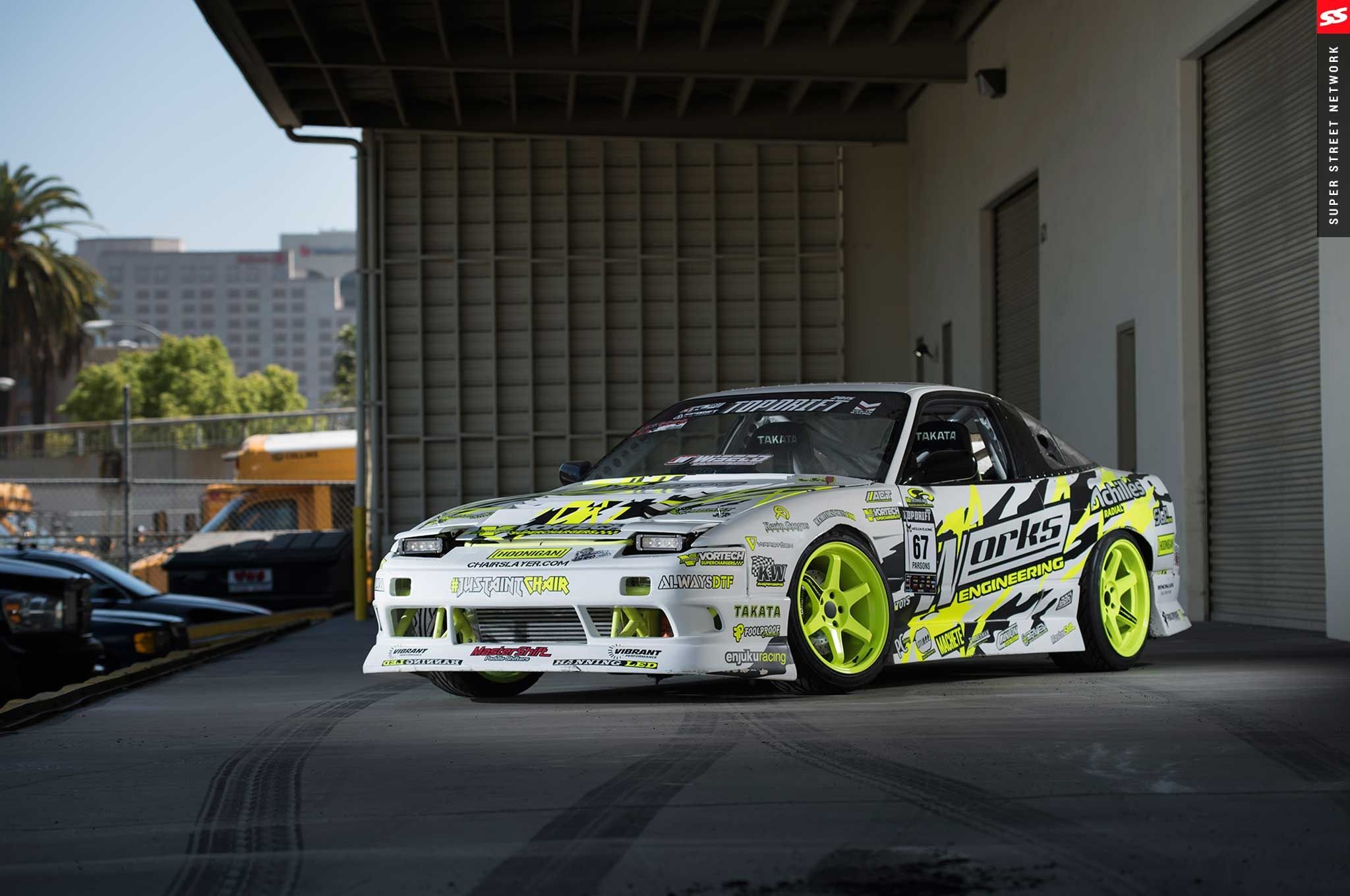 Nissan 180sx винил развертка