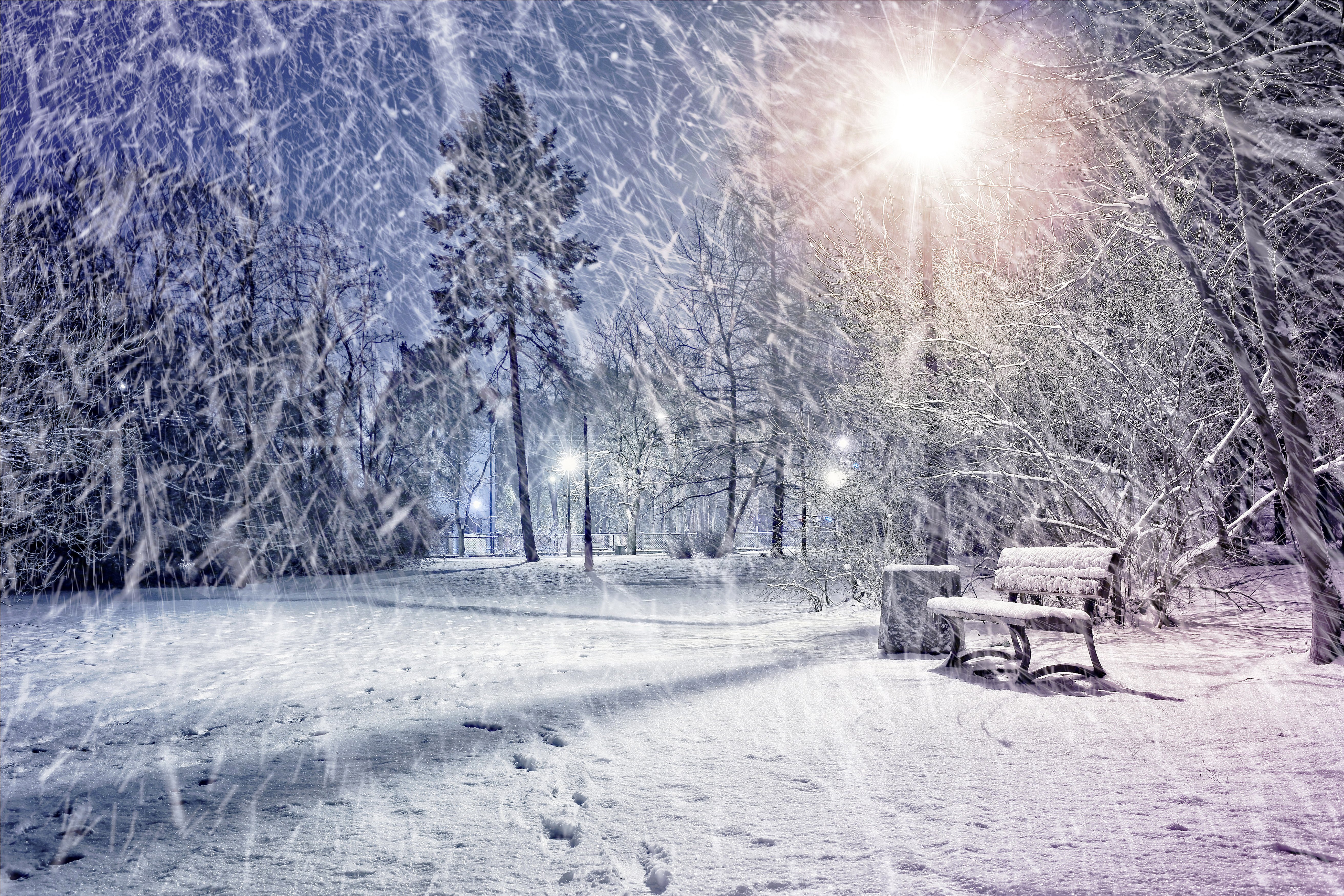 winter, Snow, Nature, Landscape Wallpaper