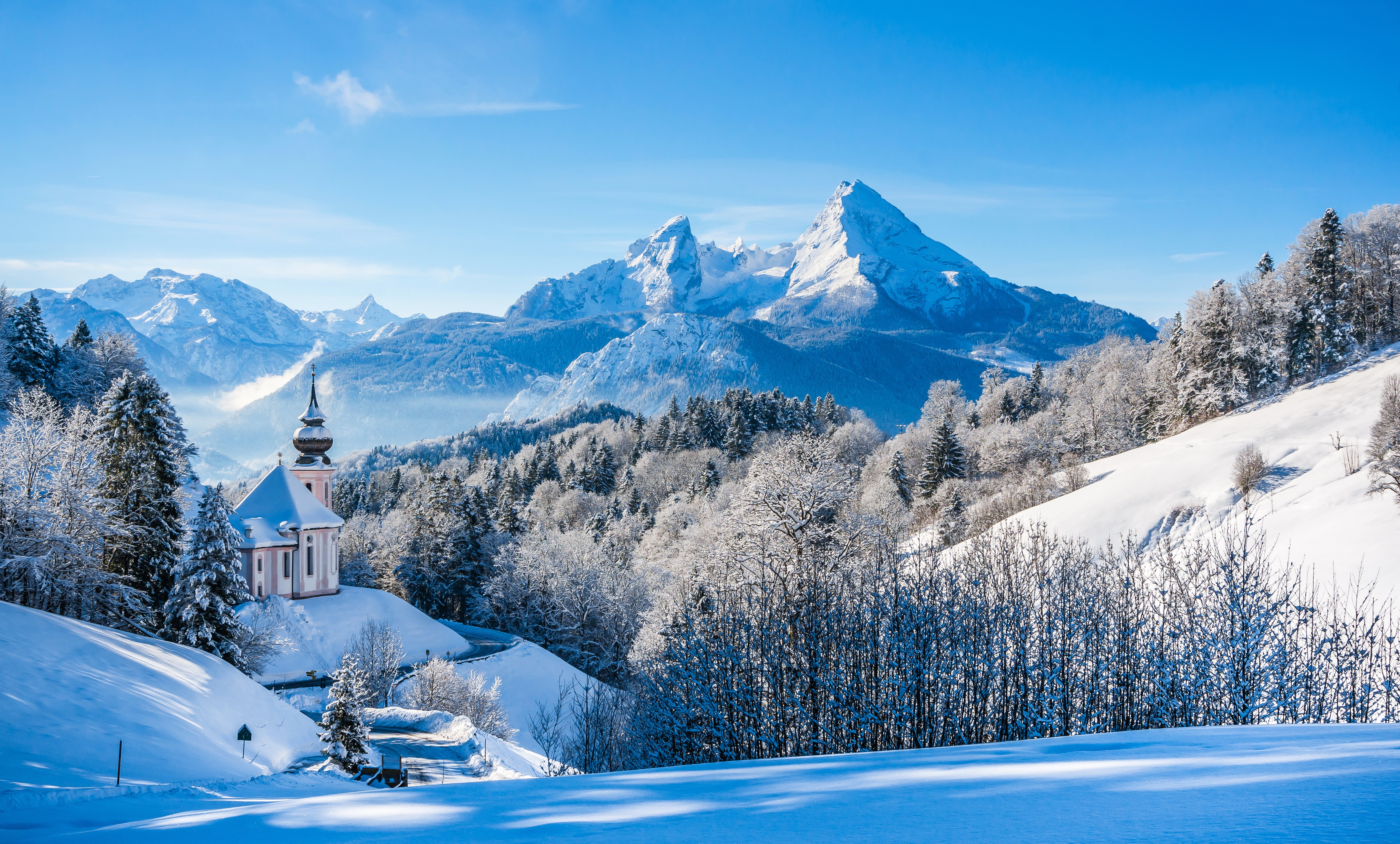 winter, Snow, Nature, Landscape Wallpaper