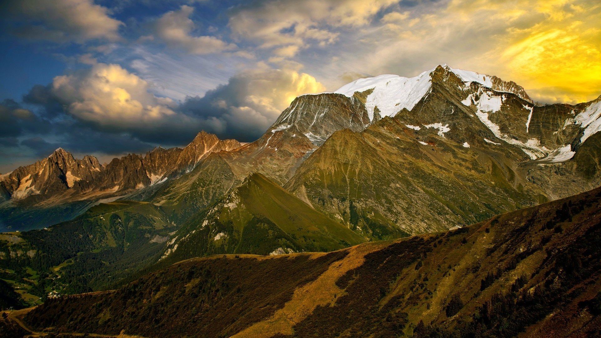 mountains, Landscape, Nature, Mountain Wallpaper