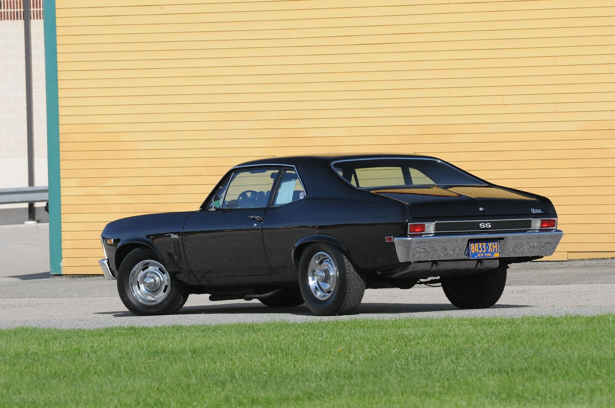 big block, 1969, Chevrolet, Nova, Ss, Cars, Classic, Black Wallpaper