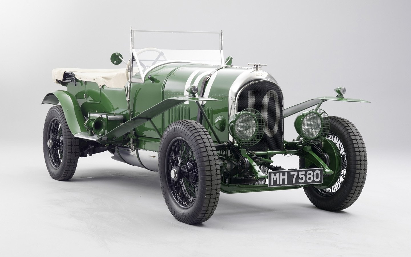 1925, Bentley, 3, Litre, Mh, 7580, Cars, Classic, Green Wallpaper