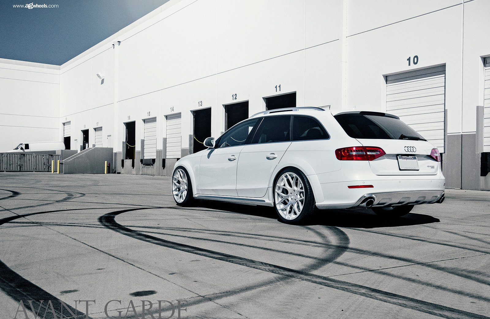 audi, Allroad, Wagon, Cars, White Wallpaper