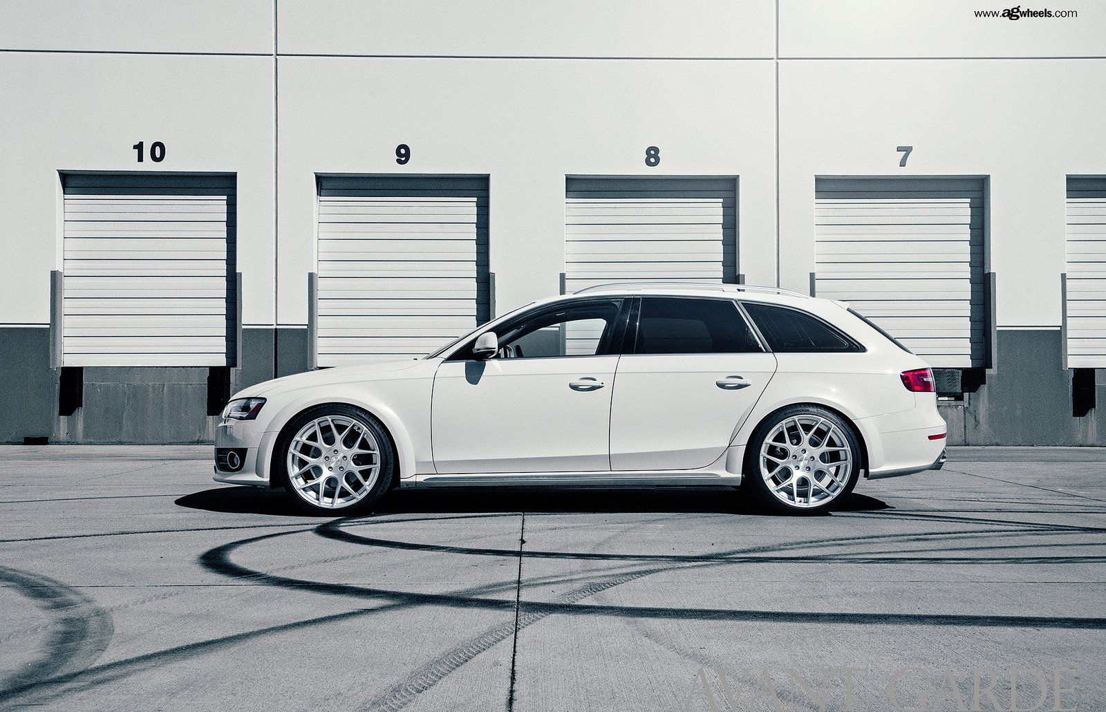 audi, Allroad, Wagon, Cars, White Wallpaper