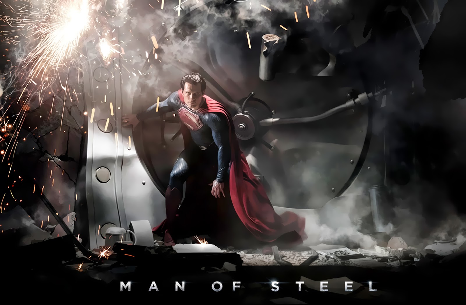 man, Of, Steel, Superman, Superhero Wallpaper