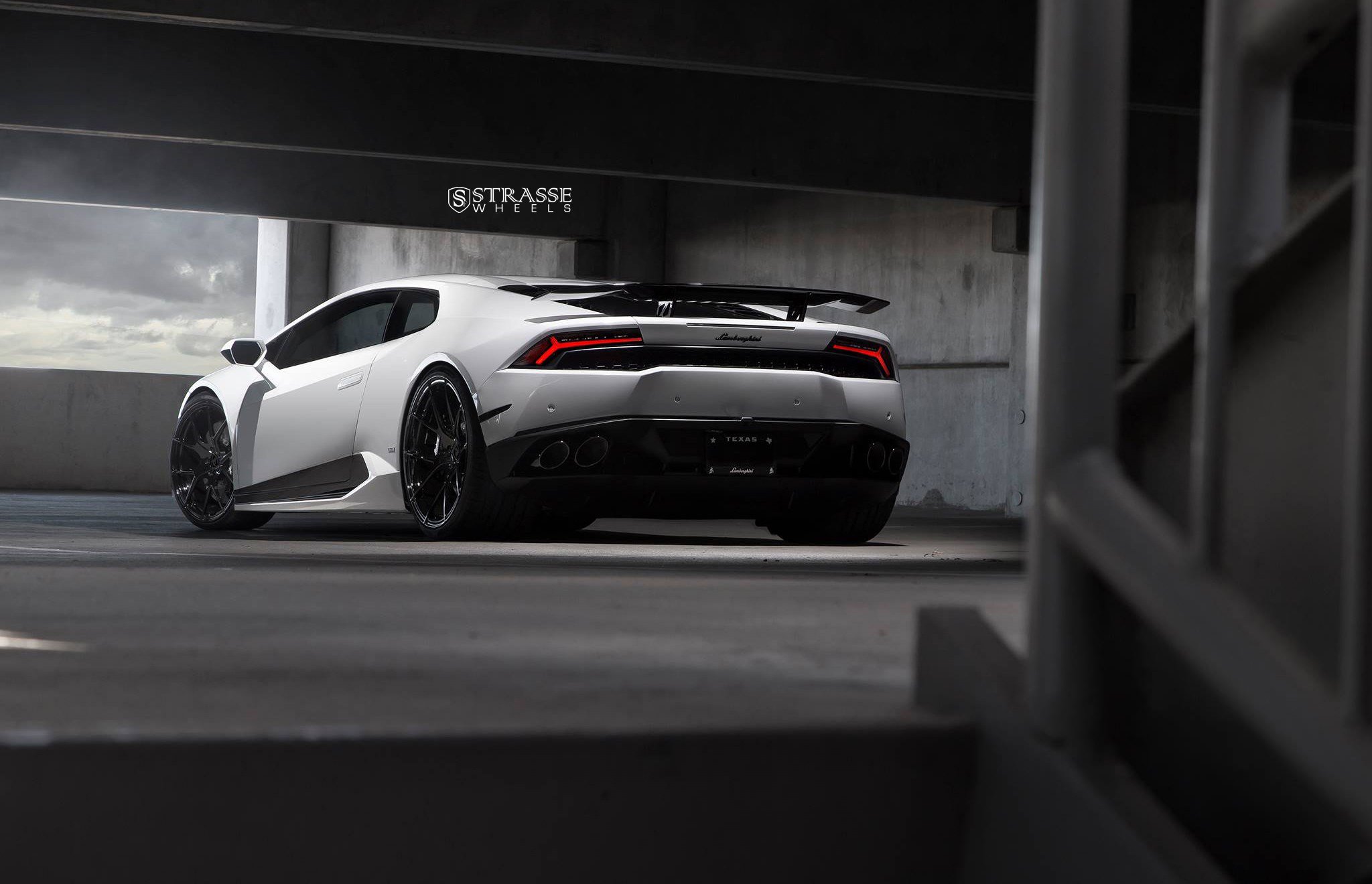 strasse, Wheels, Lamborghini, Huracan, Cars, White Wallpaper