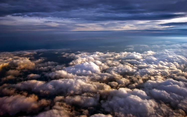 above, The, Clouds HD Wallpaper Desktop Background