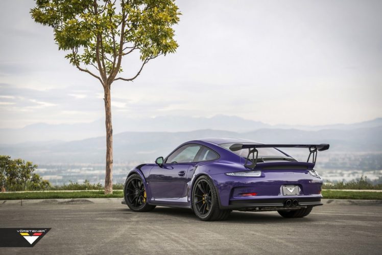 purple, Vorsteiner, Porsche, 911, Gt3, Rs, Cars, Modified HD Wallpaper Desktop Background
