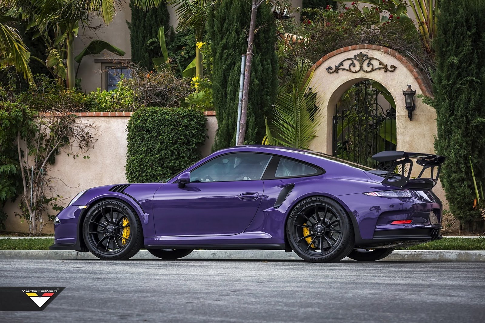 purple, Vorsteiner, Porsche, 911, Gt3, Rs, Cars, Modified Wallpaper
