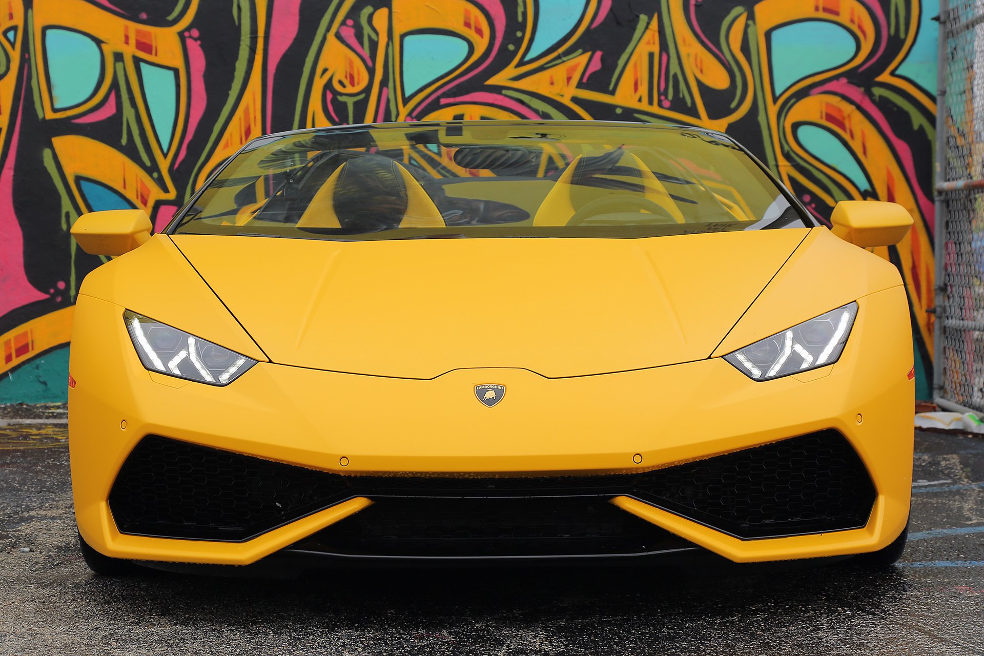 2016, Lamborghini, Huracan, Lp, 610 4, Spyder, Cars, Yellow Wallpaper