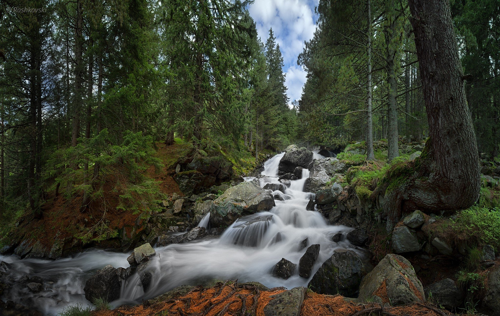 waterfall, Nature, River, Landscape Wallpaper