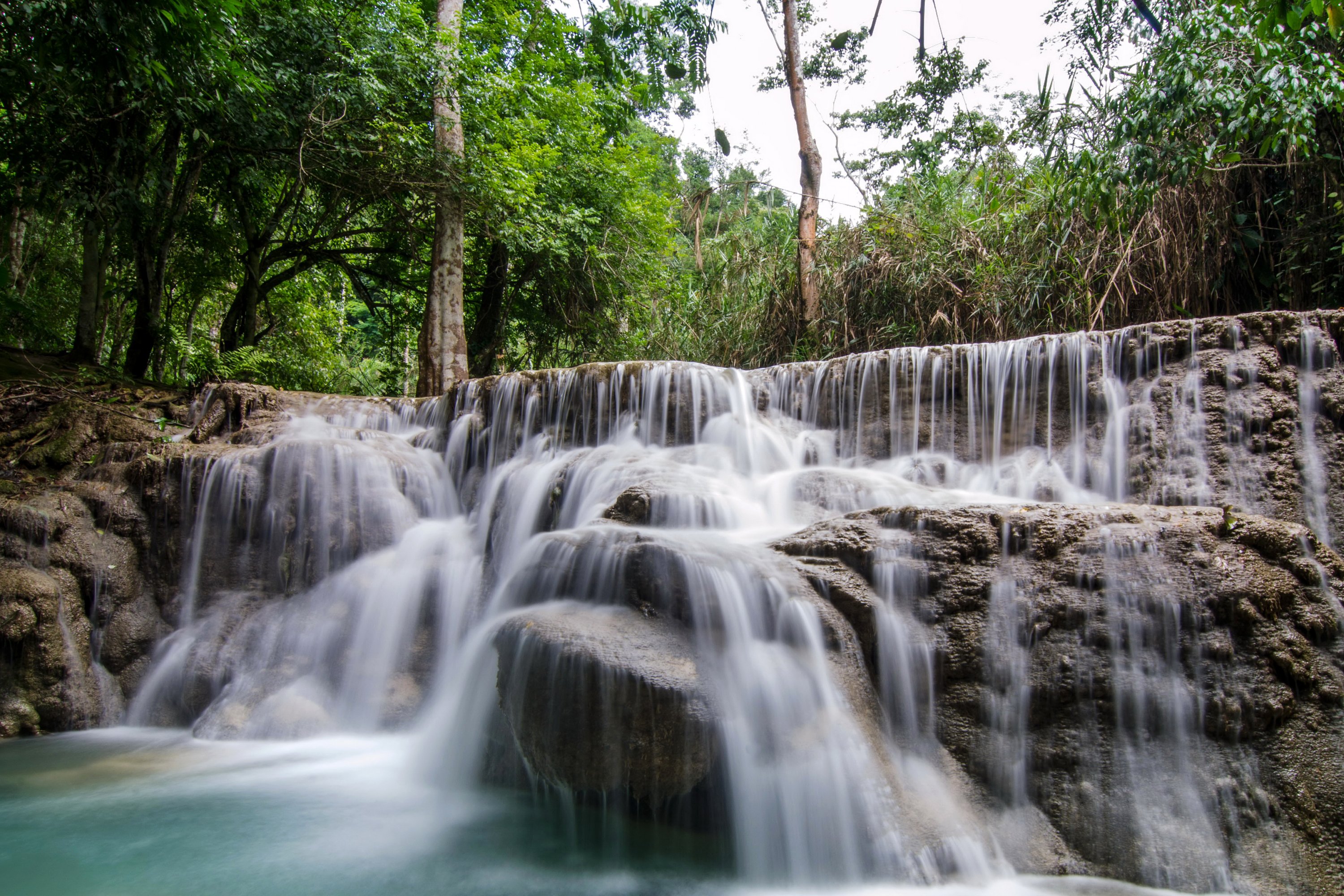 waterfall, Nature, River, Landscape Wallpaper